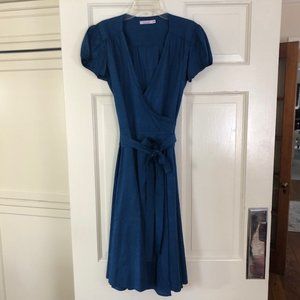 Calypso Christiane Celle Silk Wrap Dress, XS